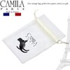 Camila Paris NV07 French Hair Clip for Women, Black 3 Teeth Ponytail Holder, Girls Hair Claw Clips Jaw Fashion Durable Styling Hair Accessories for Women, Strong Hold No Slip Grip, Made in France