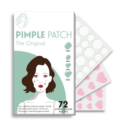 Raphlma Pimple Patches for Face, Overnight Blemish Patches Remover, Absorbing Hydrocolloid Acne Patch, and Cover Zits with Stickers