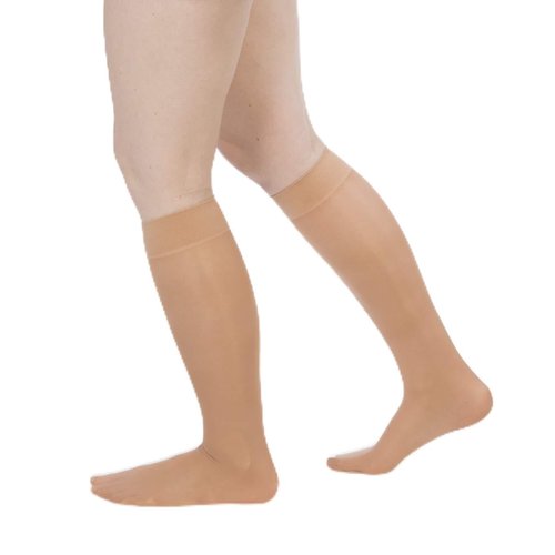 Allegro 15-20 mmHg Essential 16 Sheer Compression Support Hose - Knee High, Closed Toe, Compression Stockings for Women