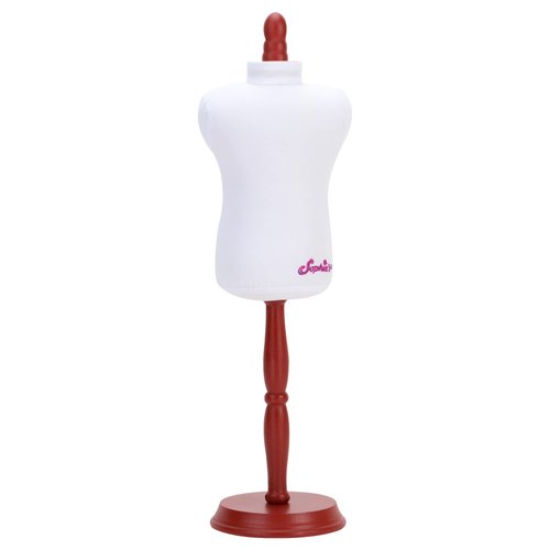 Sophia's 18'' Inch Doll Accessories, Mannequin Stand Dress Form Soft Plush Torso for Doll Clothes Outfit Display, Perfect Accessory for Dolls' Closet Wardrobe & Bouquet, White