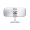 United Pacific M1003 Polished Stainless-Steel Cobra Style Interior Rearview Mirror, Chrome Plated Mirror Arms – One Mirror