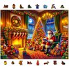 1000 Piece Christmas Puzzle for Adults - The Magic of Christmas Eve Holiday Puzzle, Winter Puzzle 1000 Pieces, Perfect Christmas Décor - Premium Quality, Made in EU by WOODEN.CITY