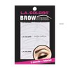 L.A. COLORS Brow Stencil CP670, 3 Stencils + Tutorial