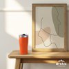 Arctic Tumblers | 30 oz Orange Insulated Tumbler with Straw & Cleaner - Retains Temperature up to 24hrs - Non-Spill Splash Proof Lid, Double Wall Vacuum Technology, BPA Free & Built to Last