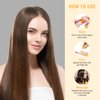 OUKEYA Hair Styling Serum Hair Treatment Serum Hair Vitamin Serum Capsule Styling & Moisturizing Oil Capsules With Vitamins C, E, Argan Oil, Niacinamide, Camellia Seed Oil Moroccan Oil Hair Products