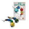 Honest Pet Products Eco-Catty Pillar - Handmade Natural Wool Cat Toy - Soft, Durable, and Rattling - Eco-Friendly Natural Cat Toys, No Catnip - Perfect Wool Cat Toys for Kittens