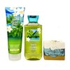 Bath & Body Works Tahiti Island Dream 2 Piece Gift Set with a Sea Breeze Bar Soap - Body Wash and Body Cream - Full Size