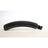 Generic Black sparkly crystal banana hair clip with rhinestones medium fine hair