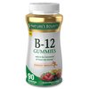 Nature's Bounty Vitamin B12 Gummies, Dietary Supplement, Supports Energy Metabolism and Nervous System Health, Mixed Berry Flavor, 500mcg, 90 Gummies (Packaging May Vary)