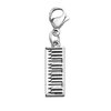 CHOORO Piano Keyboard Pendant Keychain Piano Zipper Pull Music Jewelry Gift for Pianist/Piano Teacher/Music Lovers (Piano Zipper Pull)