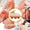AICNLY Hand Roller Massager for Cellulite Massage, Deep Tissue Massage Ball for Back, Neck, Foot, Shoulder, Thighs Pain Relief, Massage Gloves for Hands with 7 360-degree Metal Roller