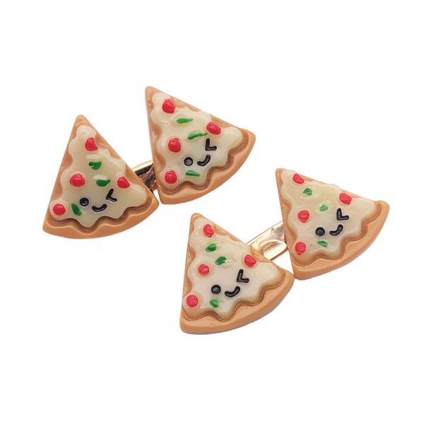 2PCS Funny Food Hair Clips Cute Hairpins Duckbill Hair Accessories for Women Girls Smiley Pizza