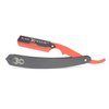 Barber Straight Razor, Professional Barber Straight Edge Razor - Barber Razor Compatible with Straight Razor Edge for Barber by Black Widow (1.5mm) (Red and Matte Black)