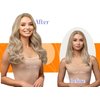 Full Shine Blonde Weft Hair Extension Real Human Hair Color Ash Blonde Highlight Bleach Blonde Hand Tied Hair Extensions Straight Hair Genius Weft Extensions 60G 24 Inch Weft Human Hair Extensions