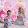 Cat Birthday Decorations, Cat Balloons, Pink 3 Balloon Number 40inch, Cat Themed Birthday Party Decorations, 3rd Birthday Decorations For Girl
