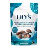 Lily's Milk Chocolate Style Covered Almonds, Stevia Sweetened, No Added Sugar, Low-Carb, Keto-Friendly, Gluten-Free & Non-GMO, 3.5 Ounce (Pack of 3), 10.5 Ounce