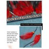 GORTIN Indian Headdress Feather Headbands Native American Costume Headband Bohemian Hippie Headpiece Gypsy Feather Hair Accessory for Women and Men