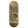 Prolific Wooden Fingerboard Deck, The Graham Cracker - 34mm x 97mm - Handmade, Pro Shape & Size - Five Plies of Wood Veneer - Includes Prolific Foam Tape - Teak Tuning