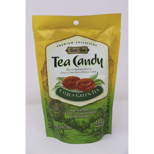 Bali's Best Citrus Green Tea Candy 5.3 Ounces