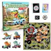 Raincorn Games - Dinosaur Rally Card & Dice Game - Kids Board Games for Ages 4+ - Family Games, Birthday Gift & Classroom Activities for Kids Learning
