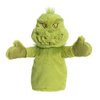 Aurora® Whimsical Dr. Seuss™ Grinch Hand Puppet Stuffed Animal - Magical Storytelling - Officially Licensed - Green 10 Inches