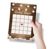 Printed Party Rustic Bridal Shower Kit, 5 Games and Activities, 250 Cards