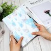 Nail Art Sticker Storage Book Artistic Nail Decals Collection Organizer 144 Slots Nail Art Stickers Collecting Album Holder Binder Plastic Book for Nail Art Sticker Photo Displaying（Blue）