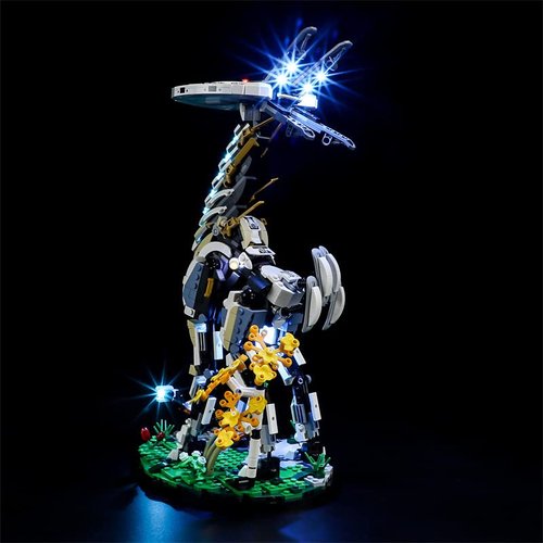 Northlovf Led Light Kit for Lego Horizon Forbidden West:Tallneck 76989 Building Set, USB Power Supply or Battery Box Power Supply, Compatible with Lego 76989 (Lights Only, No Models)