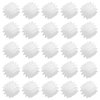 MECCANIXITY 40Pcs Plastic Gears 12 Teeth Plastic Shaft Gears Model 122AA Reduction Gear for RC Car Model DIY Robot,White Module 0.5