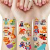 64 Pcs Animals Temporary Tattoos for Kids, Animals Birthday Party Decorations Supplies Favors, Zoo Jungle Animal Fake Tattoo Sticker for Children Boys Girls