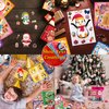 Aowplc Christmas Stickers 64 Sheets Make Your Own Christmas Characters Stickers for Kids Christmas Party Favors Crafts Activities Supplies
