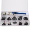 Vgoohobby 357Pcs Universal M2 M2.5 M3 RC Screws Kit Screw Fasteners Gasket Repair Tool Set Compatible with MN D90 D91 MN99S WPL C14 C24 B24 B36 1/12 1/16 RC Car