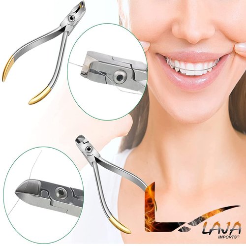 LAJA IMPORTS NEW TC TIP DISTAL END CUTTER AND HARD WIRE CUTTER DENTAL ORTHODONTIC PLIER