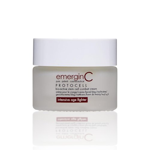 emerginC Protocell Anti-Aging Face Cream - Bio-Active Plant Stem Cell Moisturizer with Hyaluronic Acid - Combats Visible Signs of Aging, Fine Lines + Wrinkles (1.7 oz, 50 ml)