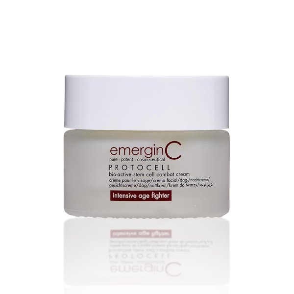 emerginC Protocell Anti-Aging Face Cream - Bio-Active Plant Stem Cell Moisturizer with Hyaluronic Acid - Combats Visible Signs of Aging, Fine Lines + Wrinkles (1.7 oz, 50 ml)