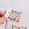 120 Slots Nail Stickers Storage Book Empty Nail Stickers Album Holder Photo Collection Book Water Decals Display Showing Shelf Binder Stencils Collecting Card Case Manicure Tools (Lvander)
