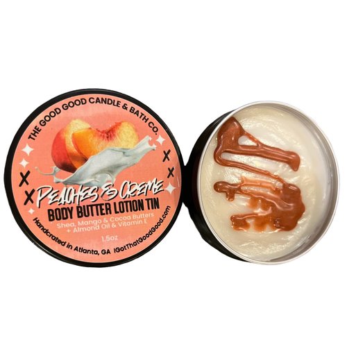 Shea Butter Lotion Bar (Peaches & Creme) 1.5oz