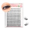 FinyDreamy Lash Clusters Individual Lashes Extensions Wispy Cluster Lashes 8-16mm Mix Lengths C Curl 0.07mm Thickness Eyelash Clusters Home Use False Eyelashes Apply Under Your Lashes