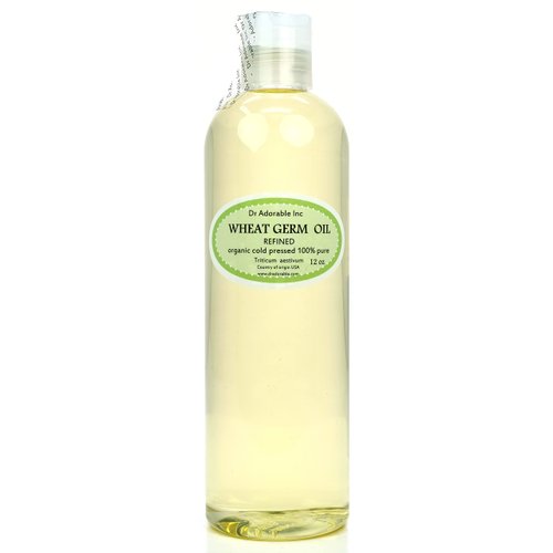 Dr Adorable - 12 oz - Wheat Germ Oil Refined - 100% Pure Natural Organic Cold Pressed