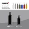 Sigg - Aluminum Water Bottle - Traveller Black - Climate Neutral Certified - Suitable for Carbonated Beverages - Leakproof & Lightweight - BPA Free - 20 oz