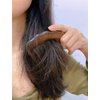 sanlusan 2 Pcs natural wooden comb,comb set, head Massage Comb,hair massager, wooden comb for women,wooden comb for men, Anti Static Wood, head massager scalp stress relax,birthing comb,scalp gua sha