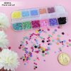 800 Pcs Nail Charms Art Charms Butterfly Nail 3D Nails Decoration Crafts DIY Diamonds Rhinestones Acrylic Nails Jewelry Accessories Gold Silver Pearls Nail Supplies Resin Flatbacks Flower Nails Gems