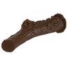 Pet Qwerks Nylon Antler BarkBone - Durable Dog Toys for Moderate & Aggressive Chewers - Peanut Butter Flavor - 6"