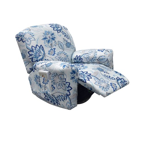 Eco-Ancheng Recliner Slipcovers 4-Pieces Lazyboy Recliner Covers Recliner Couch Covers Recliner Chair Cover Non Slip Reclining Slipcovers with Storage Pockets Furniture Protector for Living Room
