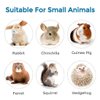 Vannon Top Fill Small Animal Water Bottles for Crate No Drip BPA Free Water Dispenser for Rabbit, Chinchilla, Ferret, Guinea Pigs, Squirrel, Hedgehog