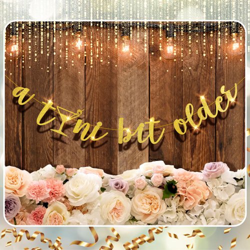 TaoBary Pre Strung a Tini Bit Older Banner Martini Bar Party Decorations Weenies and Tinis Bachelorette Party Birthday Banner Espresso Martini Trendy Party Garland for Party Supplies