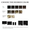 DOORES Sew in Hair Extensions 18 Inch 100g Jet Black Human Hair Extensions Sew in Full Head Set Remy Hair Extensions Weft, Weave Hair Extensions for Women