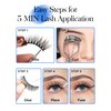 BEYELIAN False Eyelashes Natural Look 20 Pairs Strip Lashes, Wispy Lash Pack Soft 3D Volume Faux Mink Lashes That Look Like Extensions C-MIX-1