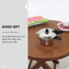 Totority 2pcs Pressure Cooker Model Doll Accessories Toys Decor Mini Toys for Miniature Kitchen Accessories Pretend Cooking Utensils Mini Pressure Cooker Mini House Toys