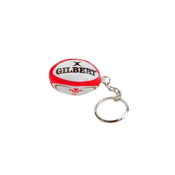 Gilbert Wales Rugby Ball Keyring